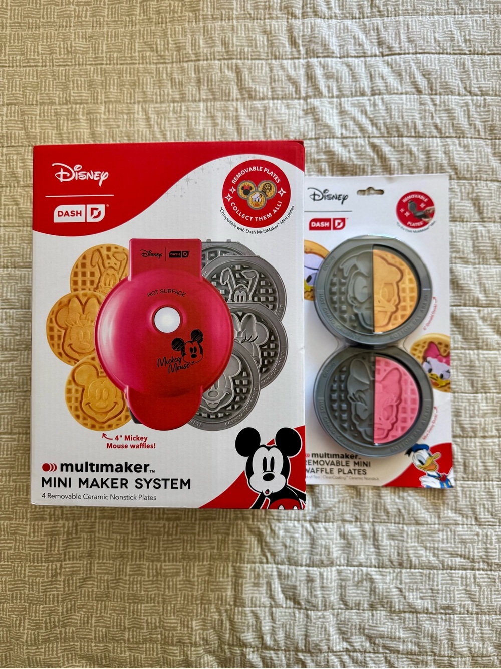 Disney Dash Multimaker Mini Maker with Additional Disney Plates